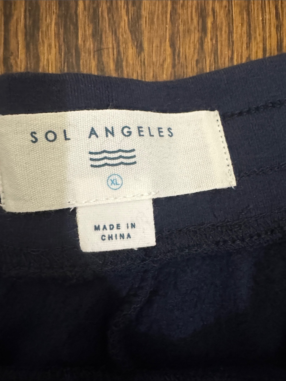 Sol Angeles/Jogger Sweatpants with White Stripe Detail on bottom left leg/tags! - Picture 6 of 12